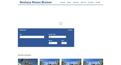 Desktop Screenshot of neuhaus-reisen-bremen.de
